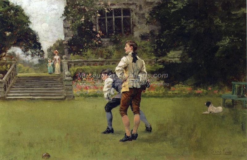 The Bowlers by Henry John Yeend King