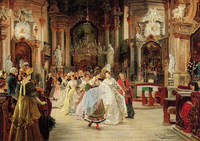 The Christening By Johann Hamza