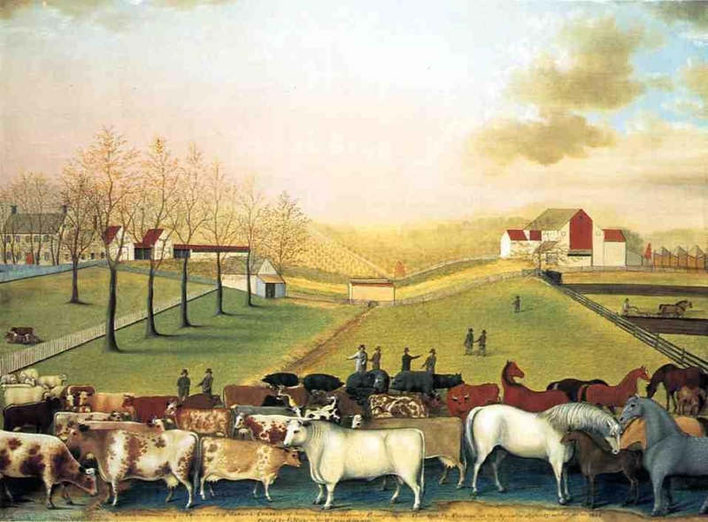 The Cornell Farm by Edward Hicks