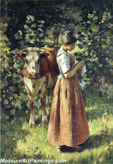 The Cowherd Painting