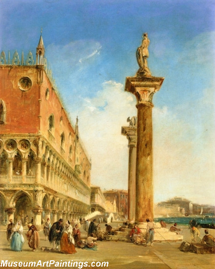 The Ducal Palace from the Piazzetta Painting