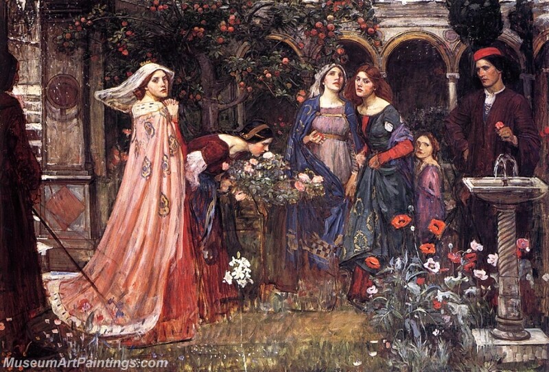 The Enchanted Garden Painting