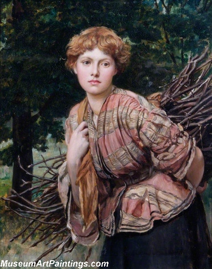 The Gamekeepers Daughter Painting