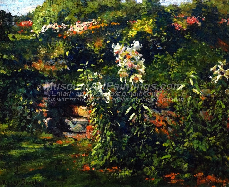 The Garden Steps by Gaines Ruger Donoho