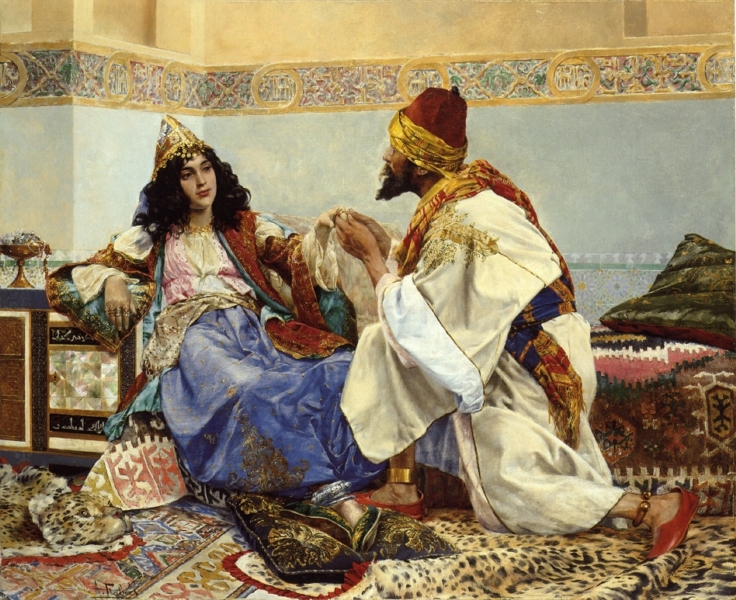 The Gift for the Favorite by Antonio Maria Fabres y Costa