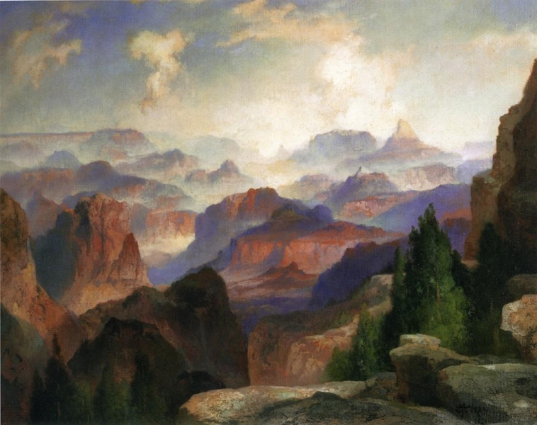 The Grand Canyon by Thomas Moran