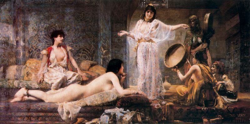 The Harem Dance by Paul Alexandre Alfred Leroy