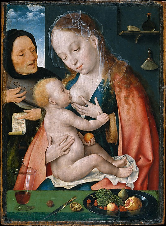 The Holy Family by Joos van Cleve