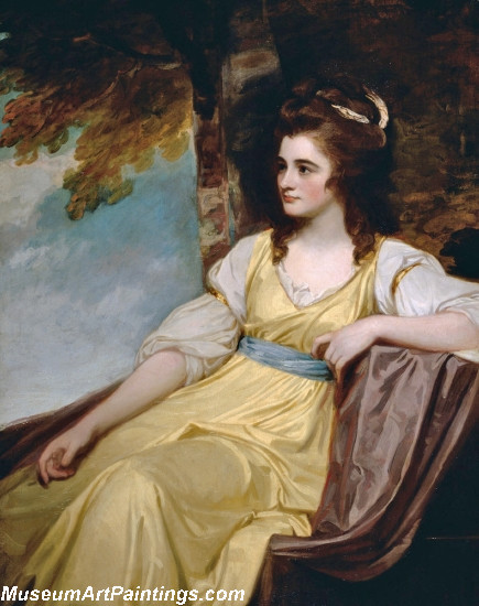 The Hon Charlotte Clive Painting