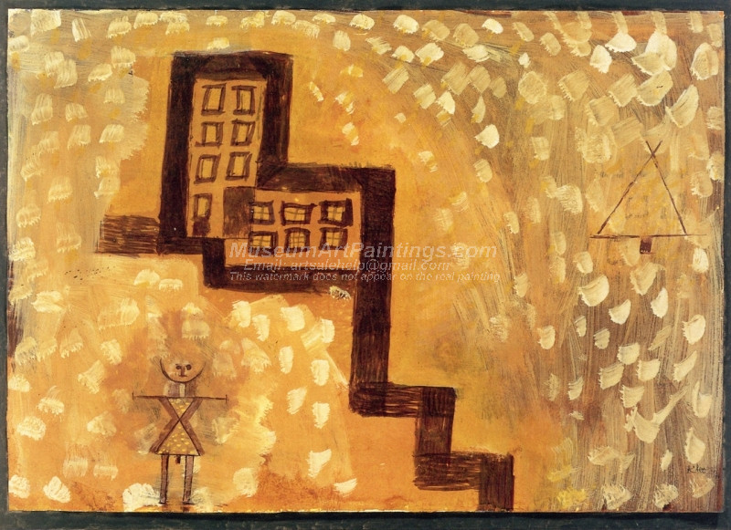 The House on High by Paul Klee