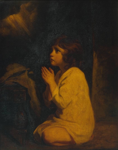 The Infant Samuel by Sir Joshua Reynolds