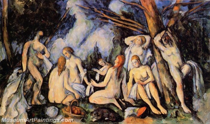 The Large Bathers Painting