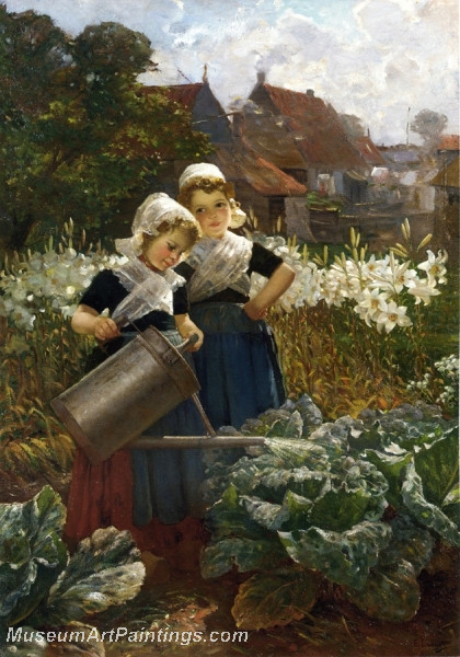 The Little Gardeners by Edmond Louyot