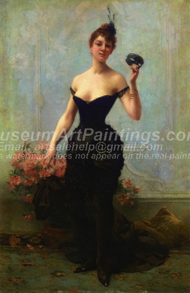 The Masked Ball by Jules Frederic Ballavoine