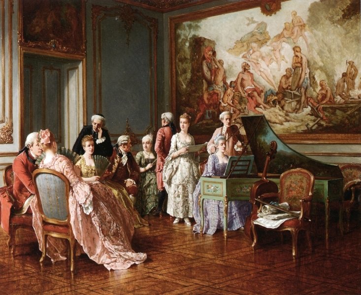 The Music Concert by Benjamin Eugene Fichel