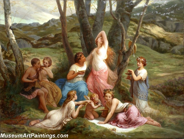 The Nymphs by Henri Pierre Picou