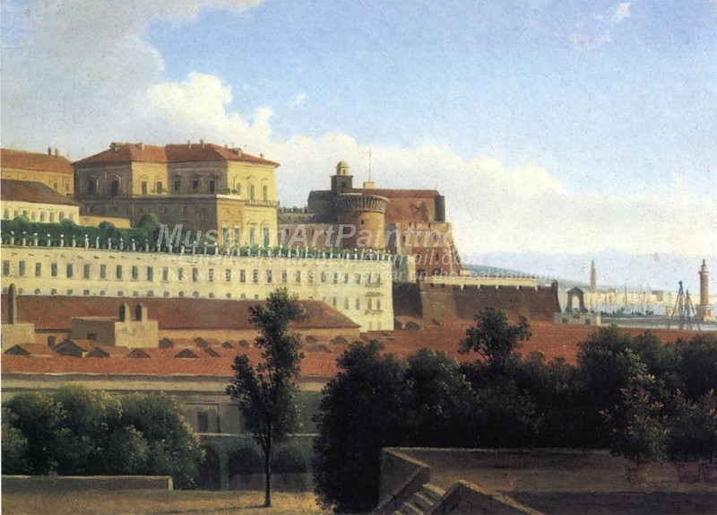 The Palazzo Reale and the Harbor Naples