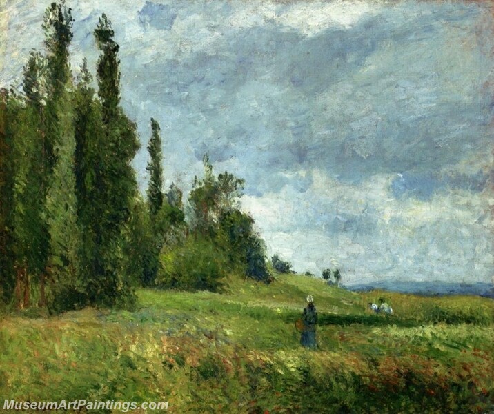 The Petit Bras of the Seine at Argenteuil Painting