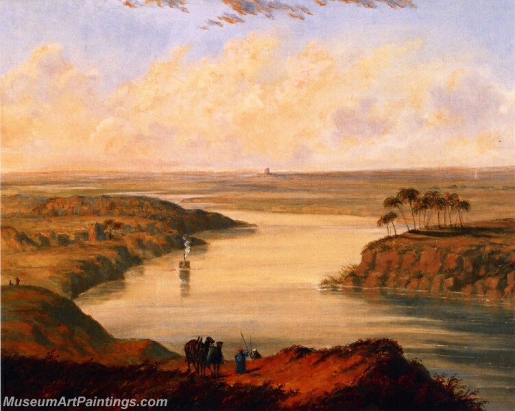 The Plains of Babylon Painting