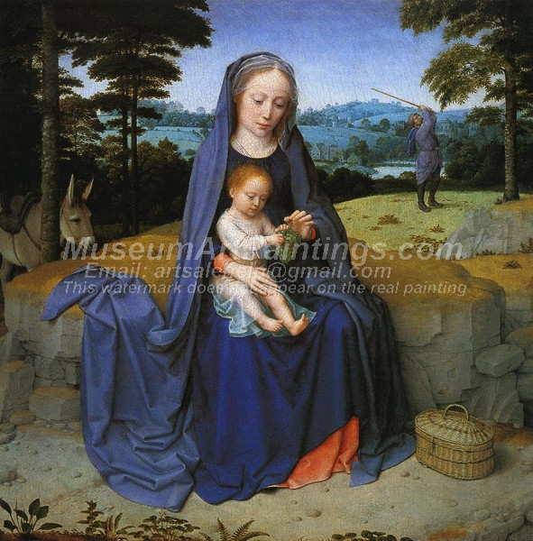 The Rest on the Flight into Egypt by Gheeraert David