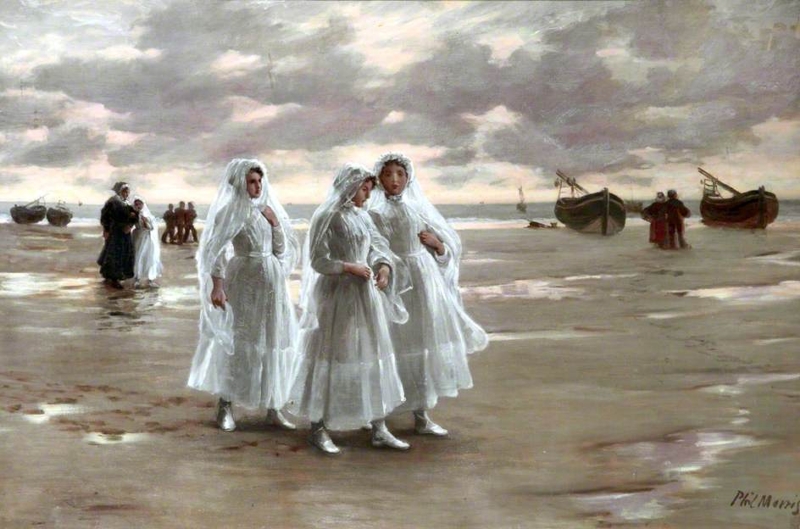 The Return from Communion by Phillip Richard Morris
