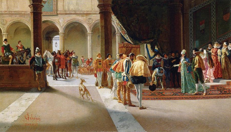 The Royal Visit by Pietro Gabrini