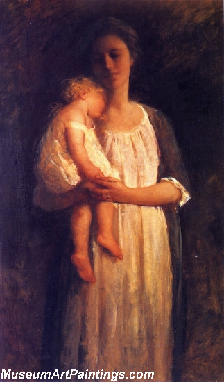 The Sleeping Child Painting