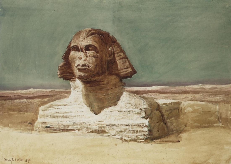 The Sphinx at Giza by Henry Andrew Harper