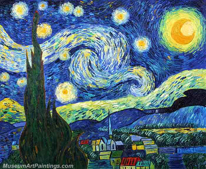 The Starry Night Painting