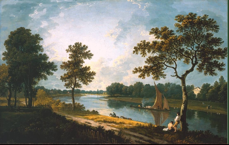 The Thames near Marble Hill Twickenham by Richard Wilson