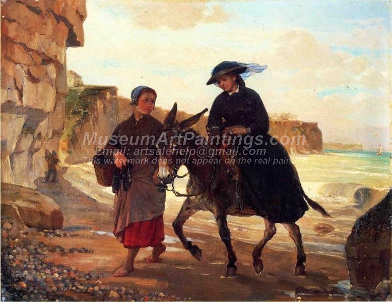 The Tourist and the Fisherwoman by Henry Bacon