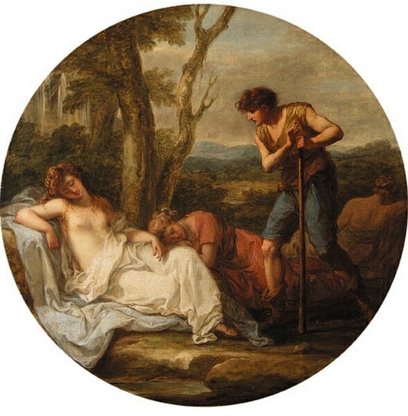 The Triumph of Venus Painting