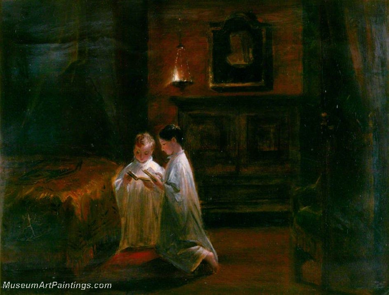 The Two Princes in the Tower by Charles Robert Leslie