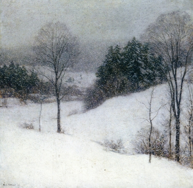 The White Veil by Willard Leroy Metcalf