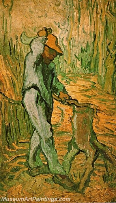 The Woodcutter Painting