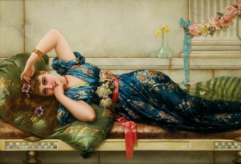 The relaxation by Emile Eisman Semenowsky