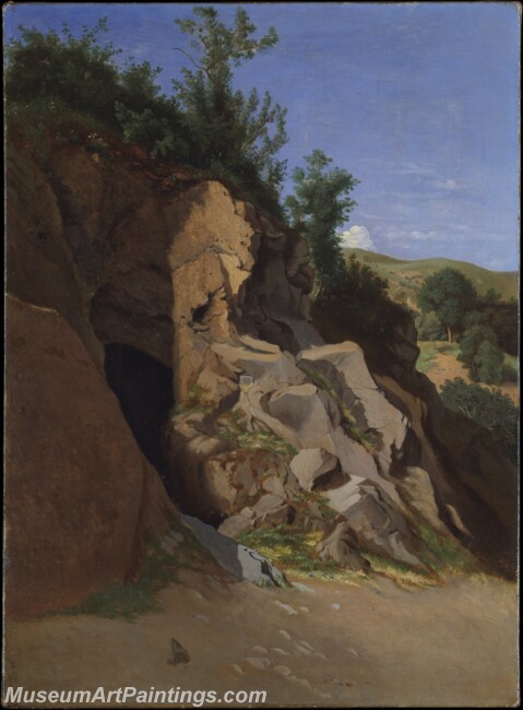 Theodore Landscape with a Cave Painting