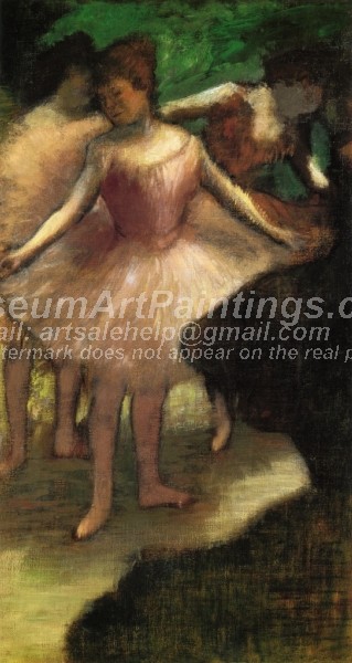 Three Dancers in Pink