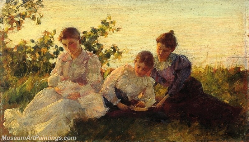 Three Women Painting