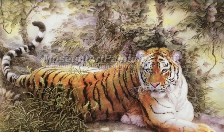 Tiger Oil Paintings 004