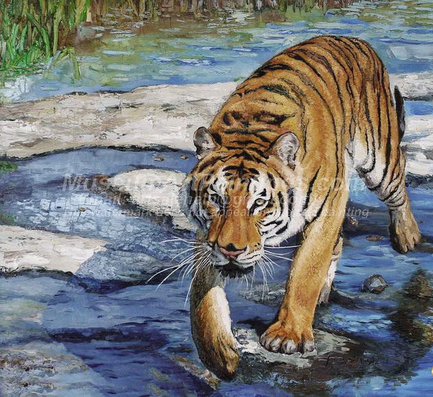 Tiger Oil Paintings 006