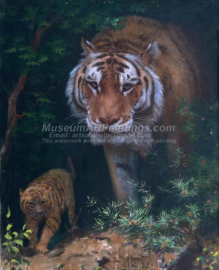 Tiger Oil Paintings 023