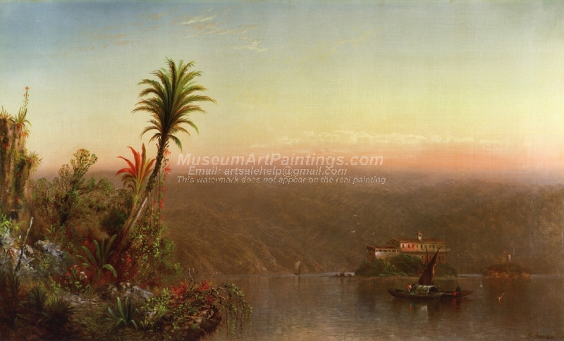 Tropical Sunset by Elizabeth Gilbert Jerome