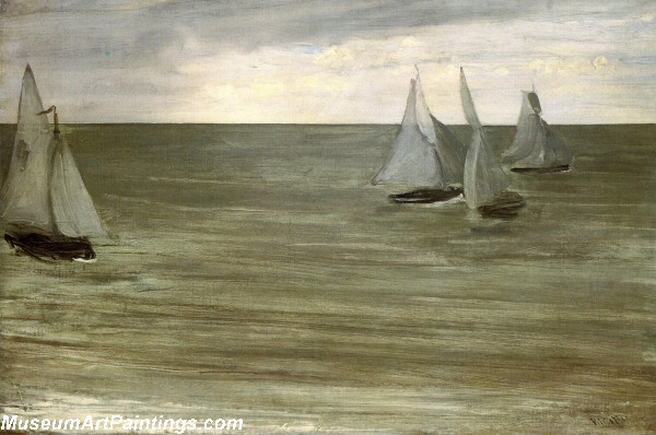 Trouville by James Abbott McNeill Whistler