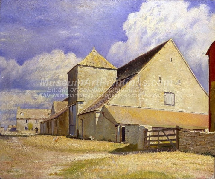 Village Paintings Barn at Cherington Gloucestershire