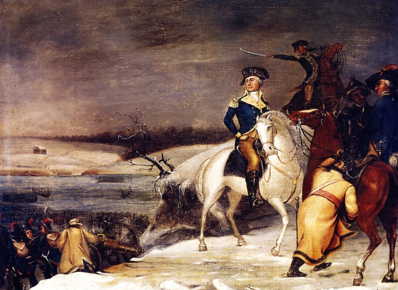 Washington at the Delaware 1 by Edward Hicks