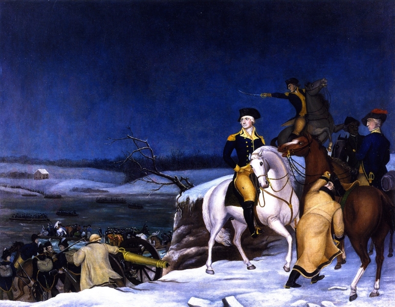 Washington at the Delaware by Edward Hicks
