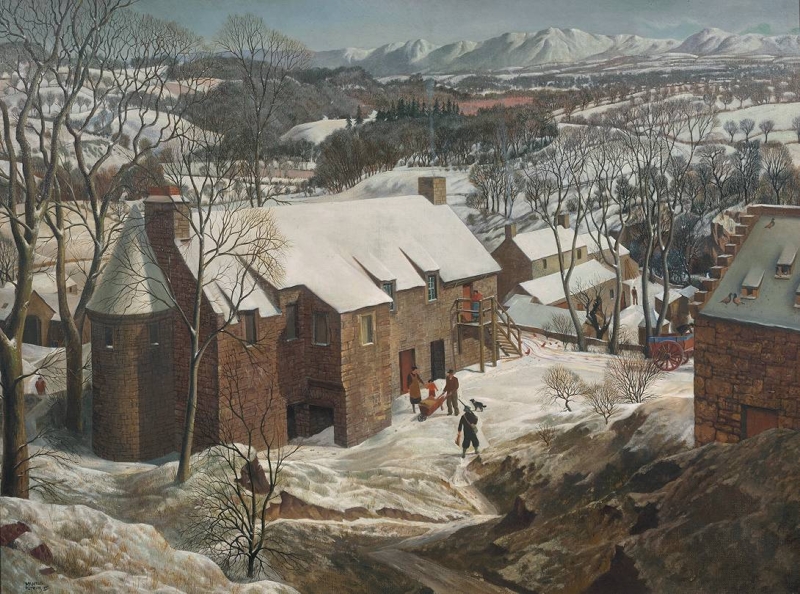 Winter in Angus by J McIntosh Patrick