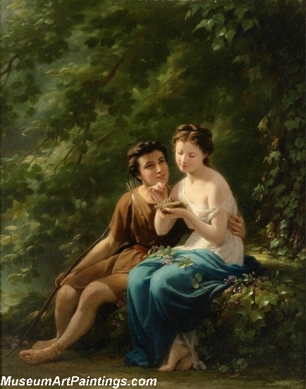 Woodland Idyll by Fritz Zuber Buhler