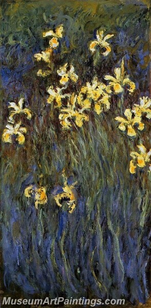 Yellow Irises Painting